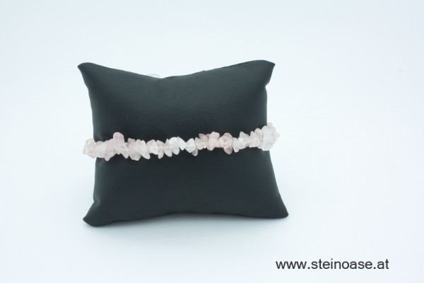 Armband Rosenquarz 'Splitter'